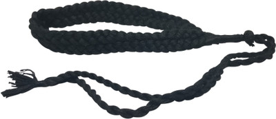 

Aumni Crafts Handmade Jewellery Making Adjustable Cotton Dori Back Rope Double Braided Cord 15inch Long 2x0.5mm Thick Cord Black (Pack of 5 pieces)