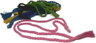 

Aumni Crafts Handmade Jewellery Making Adjustable Cotton Dori Cord Rope 32inch Long 4mm Thick Cord Assorted Colors (Pack of 10 pieces)