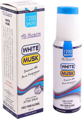 

Al Nuaim White Musk (1200 Shots) Long Lasting Floral Attar(Musk)
