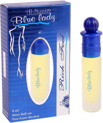 

Al Nuaim Blue Lady Rich Feel Floral Long Lasting Floral Attar(Floral)
