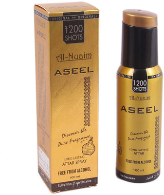 

Al Nuaim Aseel Floral Long Lasting (1200 Shots) Floral Attar(Floral)