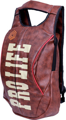 Pro Life PU Italian Leather 01 20 Backpack(Brown)