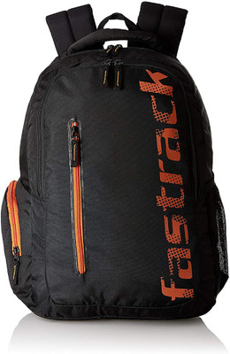 

Fastrack A0803NGR01 28.32 L Backpack(Multicolor), Black;orange