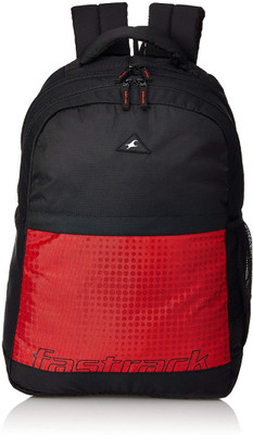 

Fastrack A0710NBK01 26.55 L Backpack(Multicolor), Black;red