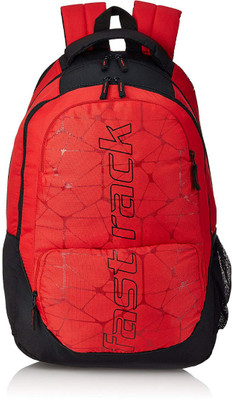 

Fastrack A0682NRD01 28.02 L Backpack(Multicolor), Black;red