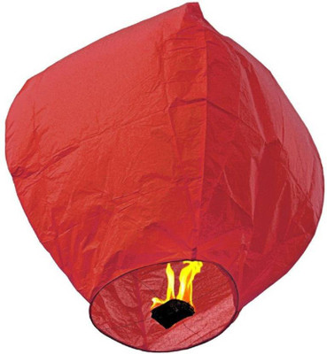 

OCB Printed Singh Xpress Exciting Flying Paper Hot Air Balloon With Burning Kit (Combo Of 10) Orange Paper Sky Lantern (81 cm X 30 cm) 10pics in BOX Balloon(Pink, Pack of 10)