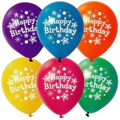 

mishra trader Printed printed led balloon 15 pcs. Balloon(Multicolor, Pack of 15)