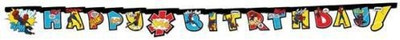 

Marvel Ultimate Spiderman Web Warriors-Happy Birthday Die-Cut Banner(7 ft, Pack of 1)