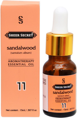 

SHEER SECRET SANDALWOOD AROMATHERAPY ESSENTIAL OIL 15ML(15 ml)