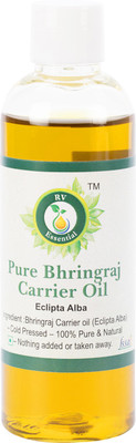 

R V Essential Pure Bhringraj Oil- Eclipta Alba (100% Pure and Natural Rare Herb Series)(100 ml)