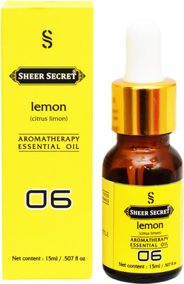 

SHEER SECRET LEMON AROMATHERAPY ESSENTIAL OIL 15ML(15 ml)
