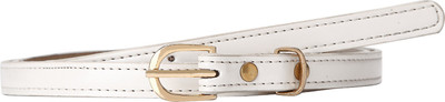 

Aditi Wasan Women Casual, Formal White Artificial Leather Belt