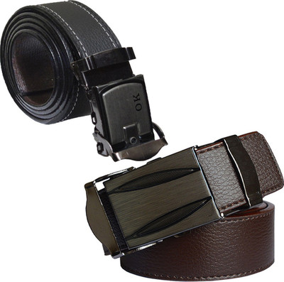 

Sun Shopping Men Formal Multicolor Synthetic Belt