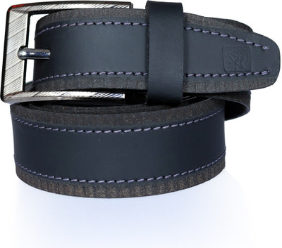 

Leo Men Casual Grey Genuine Leather Belt, Brown