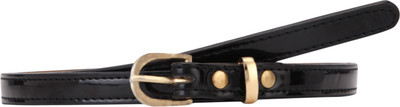 

Aditi Wasan Women Formal Black Artificial Leather Belt