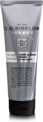 

Bath & Body Works C.o. Bigelow Barber Nº1605 Hair & Body Wash Elixir Black 8oz(236 ml)