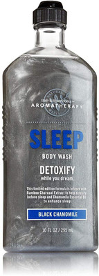 

Bath & Body Works Aromatherapy Sleep - Detoxify - Black Chamomile Body Wash - 10 Oz(295 ml)