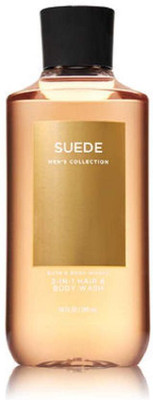 

Bath & Body Works Suede Men's 2-IN-1 Hair & Body Wash 10 Oz.(295 ml)