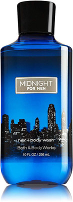 

Bath & Body Works Signature Collection 2-in-1 Hair ,Body Wash, Midnight For Men, 10 Ounce(295 ml)