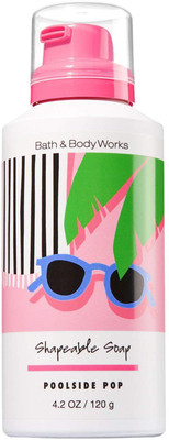 

Bath & Body Works Shapeable Soap Poolside Pop 4.2 Ounce(120 ml)