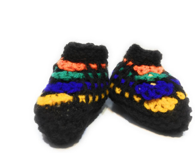 

FCSS Booties(Toe to Heel Length - 9 cm Multicolor)