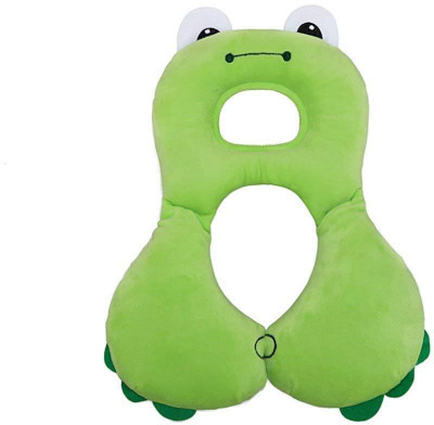 

Baybee Kids New Style Lovely Cartoon U-shaped Green Neck Pillow Car Cushion for Children|Cartoon Designed Soft Cushion baby Pillows Gift Home Soft Stuffed Plush Toy Neck Cushion Pillow|Newborn Pillow for Infant Sleeping Pillow | Infant Pillow for 0-12 Mon