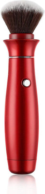 

Shrih Rotating electric makeup brush with Foundation and Powder Brush Head - Red(Pack of 1)