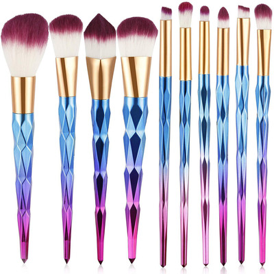 

Shrih Make Up Brush Set - Multicolour(Pack of 10)