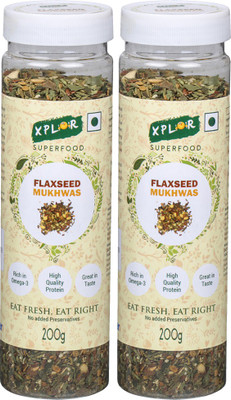 

Xplor Flaxseed Mukhwas 2 Packs Of 200 Gm Each Mouth Freshener(Pack of 2)