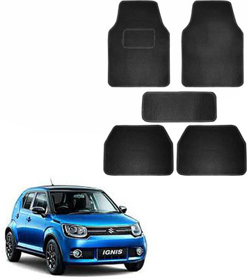SHOOLIN Fabric Standard Mat For  Maruti Suzuki Ignis(Black)