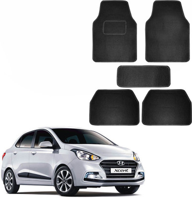 SHOOLIN Fabric Standard Mat For  Hyundai Xcent(Black)