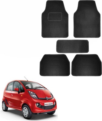 SHOOLIN Fabric Standard Mat For  Tata Nano(Black)