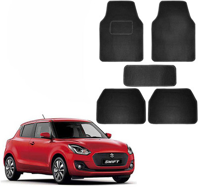 SHOOLIN Fabric Standard Mat For  Maruti Suzuki Swift(Black)