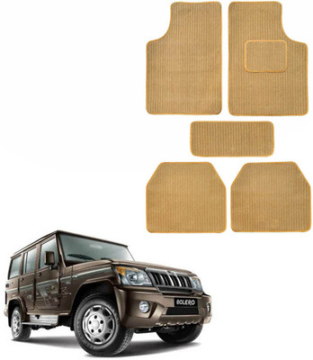 SHOOLIN Fabric Standard Mat For  Mahindra Bolero(Beige)