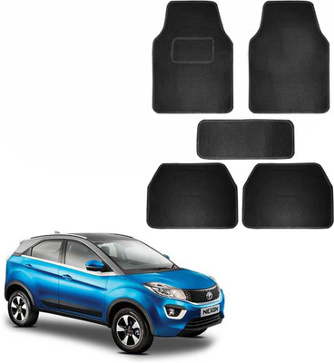 SHOOLIN Fabric Standard Mat For  Tata Nexon(Black)