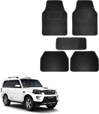 SHOOLIN Fabric Standard Mat For  Mahindra Scorpio(Black)