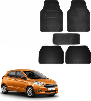 SHOOLIN Fabric Standard Mat For  Ford Figo(Black)