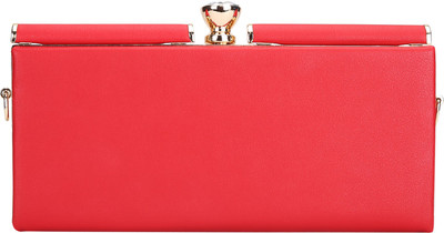 

Lino Perros Party Red Clutch