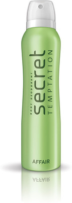 

Secret Temptation Affair Pack of 1 Deodorant Spray - For Women(150 ml)