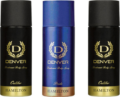 

Denver deodorant Deodorant Spray - For Men(495 ml, Pack of 3)