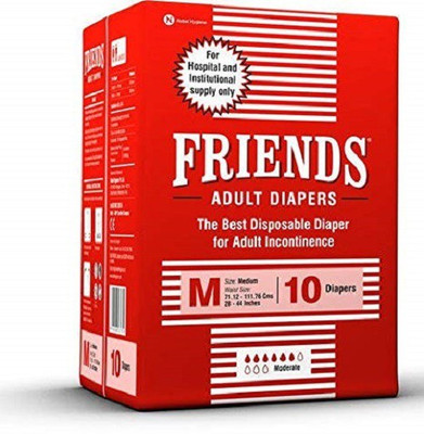 

Friends Adult Diaper - Adult Diapers - M(40 Pieces)