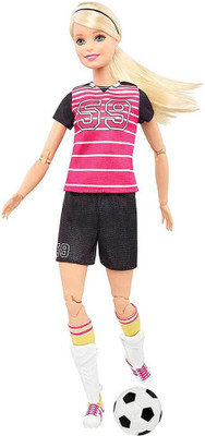 

Mattel Barbie Made to Move The Ultimate Posable Soccer Player Doll(Multicolor)