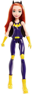 Mattel DC Super Hero Girls 12" Training Action Bat Girl Doll(Multicolor)