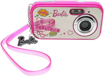 

Digital Blue Barbie Fabulous Mirrored Digital Camera(Pink)