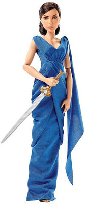 

Mattel DC Wonder Woman Diana Prince & Hidden Sword Doll,(Blue)