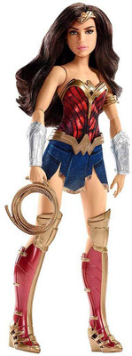 

Mattel DC Wonder Woman Battle-Ready Doll, 12"(Multicolor)