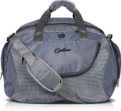 Optima Heavy Dutty Travel Duffel Bag(Grey)