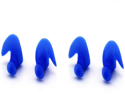 

DALUCI 2 Pair Waterproof Swimming Professional Silicone Swim Earplugs for Adult Swimmers Children Diving Soft Anti-Noise Ear Plug Ear Plug(Multicolor)