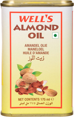 

Wells Almond Oil , Imported Almond Oil Tin(175 ml)