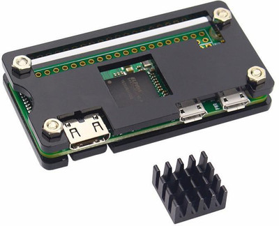 

REES52 Raspberry Pi Zero Starter Kit for Raspberry Pi Zero W and Pi Zero 1.3 (Acrylic Black) Educational Electronic Hobby Kit